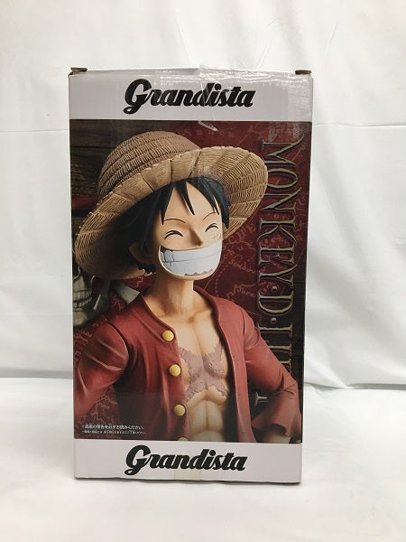 【中古】【開封品】モンキー・D・ルフィ 「ワンピース」 Grandista-THE GRANDLINE MEN- MONKEY・D・LUFFY＜フィギュア＞（代引き不可）6558