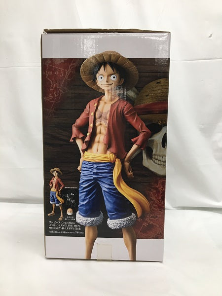 【中古】【開封品】モンキー・D・ルフィ 「ワンピース」 Grandista-THE GRANDLINE MEN- MONKEY・D・LUFFY＜フィギュア＞（代引き不可）6558