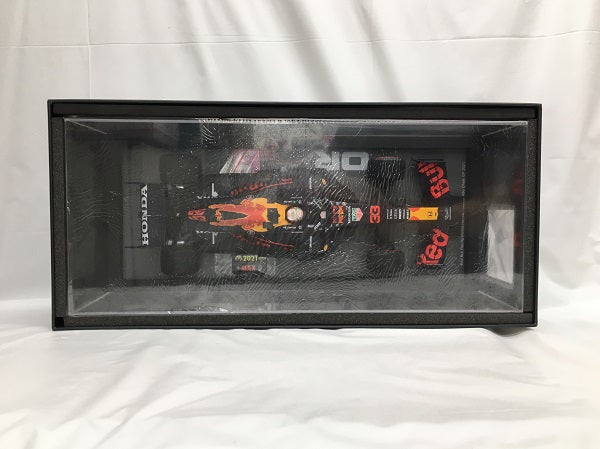 【中古】【開封品】1/18 Red Bull Racing Honda RB16B Red Bull Racing Winner Abu Dhabi GP 2021 Max Verstappen World Champion Edition