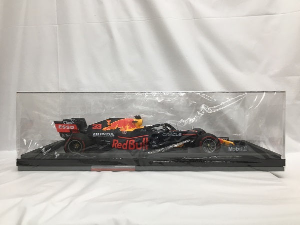 【中古】【開封品】1/18 Red Bull Racing Honda RB16B Red Bull Racing Winner Abu Dhabi GP 2021 Max Verstappen World Champion Edition