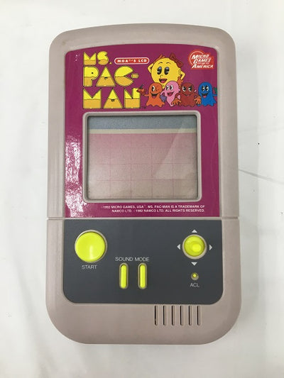 【中古】【動作確認済み】マイクロゲームズUSA　MS.PAC-MAN　パックマン　携帯ゲーム＜レトロゲーム＞（代引き不可）6558