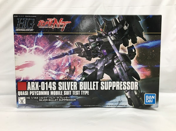 【中古】【未組立】1/144 HGUC ARX-014 シルヴァ・バレト・サプレッサー 「機動戦士ガンダムNT」＜プラモデル＞（代引き不可）6558