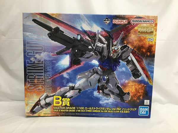 【中古】【未組立】1/100 MG エールストライクガンダム Ver.RM ソリッドクリア 「一番くじ 機動戦士ガンダム ガンプラ 2023」 B賞＜プラモデル＞（代引き不可）6558