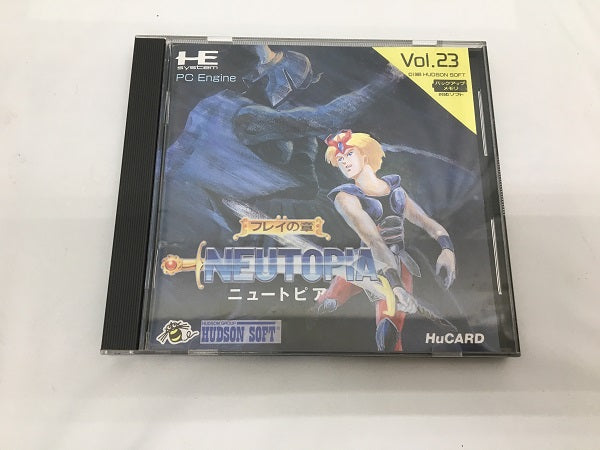 【中古】【開封品】PCエンジンHuカードソフト　ニュートピア＜レトロゲーム＞（代引き不可）6558