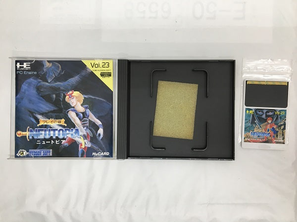 【中古】【開封品】PCエンジンHuカードソフト　ニュートピア＜レトロゲーム＞（代引き不可）6558