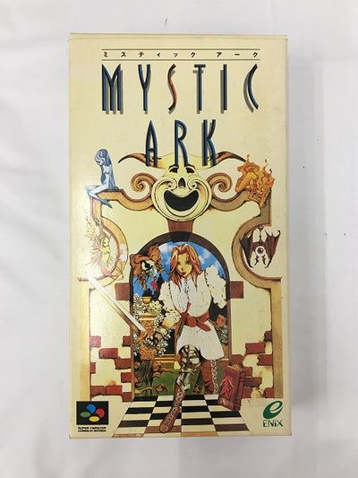 【中古】【箱説あり】スーパーファミコンソフト　MYSTIC ARK(ミスティックアーク)＜レトロゲーム＞（代引き不可）6558