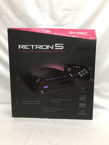 【中古】【開封品】RETRON 5 (ブラック)＜レトロゲーム＞（代引き不可）6558