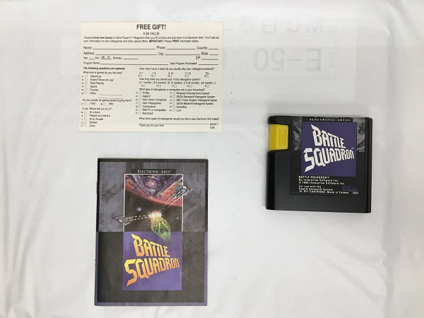 【中古】【開封品】ジェネシスソフト（海外版メガドライブ）　GENESIS版 BATTLE SQUADRON＜レトロゲーム＞（代引き不可）6558