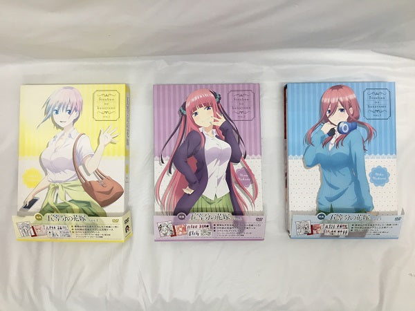 【中古】【付属品欠品あり】五等分の花嫁 初回限定版 全5巻セット＜DVD＞（代引き不可）6558