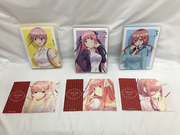 【中古】【付属品欠品あり】五等分の花嫁 初回限定版 全5巻セット＜DVD＞（代引き不可）6558