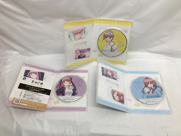 【中古】【付属品欠品あり】五等分の花嫁 初回限定版 全5巻セット＜DVD＞（代引き不可）6558