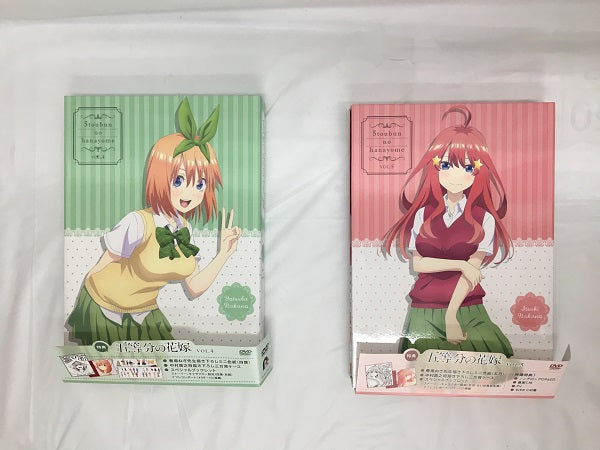 【中古】【付属品欠品あり】五等分の花嫁 初回限定版 全5巻セット＜DVD＞（代引き不可）6558