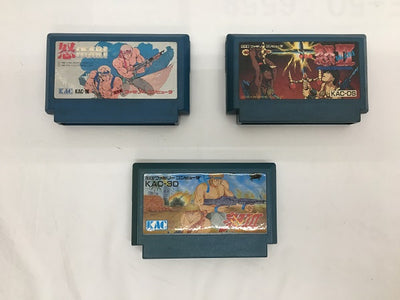 【中古】【箱・説なし】ファミコンソフト　怒・怒II・怒III　セット＜レトロゲーム＞（代引き不可）6558