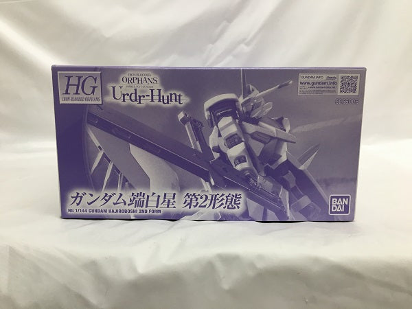 【中古】【未組立】1/144 HG ガンダム端白星 第2形態 「機動戦士ガンダム鉄血のオルフェンズ ウルズハント」 プレミアムバンダイ限定＜プラモデル＞（代引き不可）6558