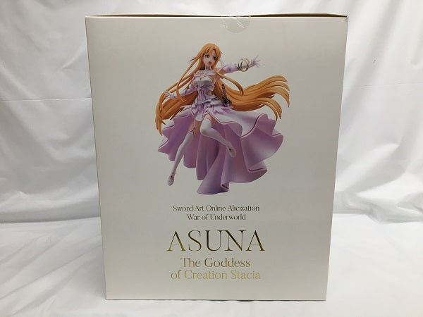 【中古】【未開封】アスナ[[創世神ステイシア]] 「ソードアート・オンライン アリシゼーション War of Underworld」 1/7 ABS＆PVC製塗装済み完成品 ANIPLEX+限定＜フィギュア＞（代引き不可）6558