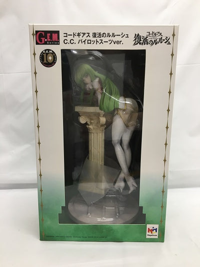 中古】【開封品】G.E.M.シリーズ C.C. パイロットスーツver. 「コードギアス 復活のルルーシュ」 メガトレショップ＆オンライン