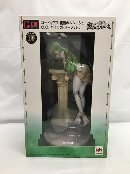 【中古】【開封品】G.E.M.シリーズ C.C. パイロットスーツver. 「コードギアス 復活のルルーシュ」 メガトレショップ＆オンラインショップ限定＜フィギュア＞（代引き不可）6558