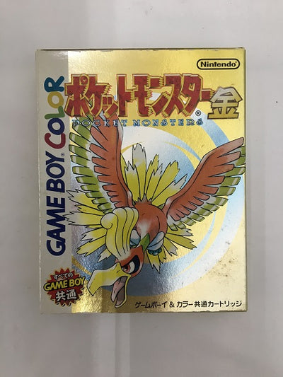 【中古】【箱説あり】ゲームボーイソフト　ポケットモンスター 金＜レトロゲーム＞（代引き不可）6558