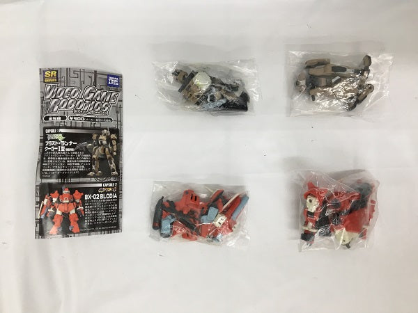 【中古】【未組立】全5種セット 「SR ビデオゲーム ロボティクス」＜フィギュア＞（代引き不可）6558