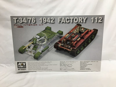 【中古】【未組立】1/35 ソビエト軍 T34/76 1942年 第112工場製 限定版＜プラモデル＞（代引き不可）6558