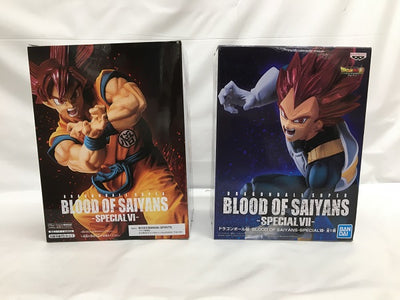 【中古】【未開封】「ドラゴンボール超 ブロリー」　フィギュア2種セット　超サイヤ人ゴッドベジータ・超サイヤ人ゴッド孫悟空＜フィギュア＞...