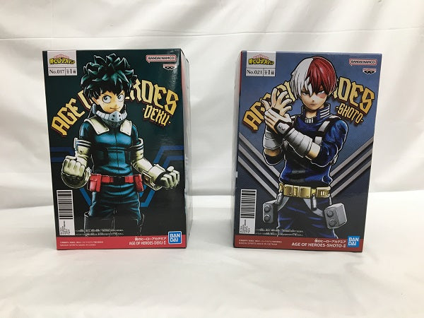 【中古】【未開封】【4種セット】「僕のヒーローアカデミア」 AGE OF HEROES　フィギュア＜フィギュア＞（代引き不可）6558