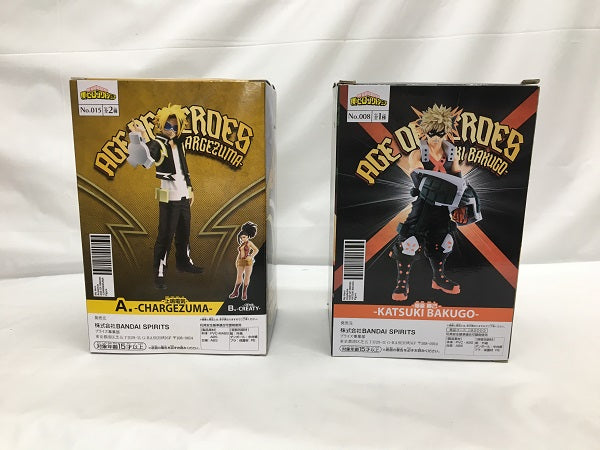 【中古】【未開封】【4種セット】「僕のヒーローアカデミア」 AGE OF HEROES　フィギュア＜フィギュア＞（代引き不可）6558