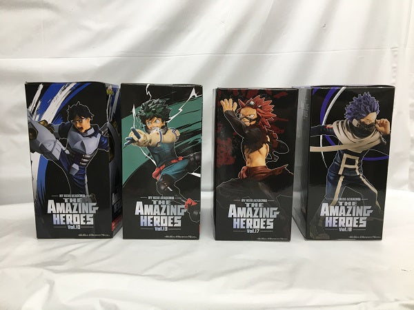 【中古】【未開封】【4種セット】「僕のヒーローアカデミア」 THE AMAZING HEROES　フィギュア＜フィギュア＞（代引き不可）6558