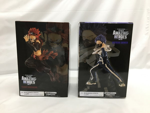 【中古】【未開封】【4種セット】「僕のヒーローアカデミア」 THE AMAZING HEROES　フィギュア＜フィギュア＞（代引き不可）6558