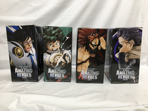 【中古】【未開封】【4種セット】「僕のヒーローアカデミア」 THE AMAZING HEROES　フィギュア＜フィギュア＞（代引き不可）6558