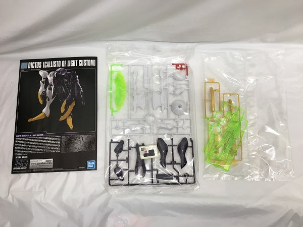 【中古】【未組立】1/144 HG ディキトゥス 光のカリスト専用機 「機動戦士クロスボーン・ガンダム 鋼鉄の7人」 プレミアムバンダイ限定＜プラモデル＞（代引き不可）6558