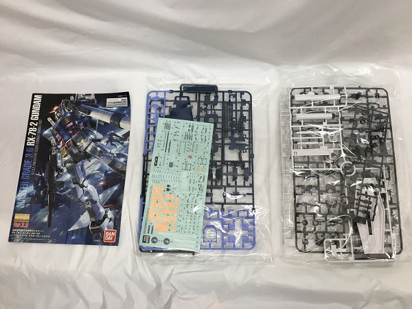 【中古】【未組立】1/100 MG RX-78-2 ガンダムVer.3.0(ガンダムベースカラー) 「機動戦士ガンダム」 ガンダムベース限定[5058910]＜プラモデル＞（代引き不可）6558