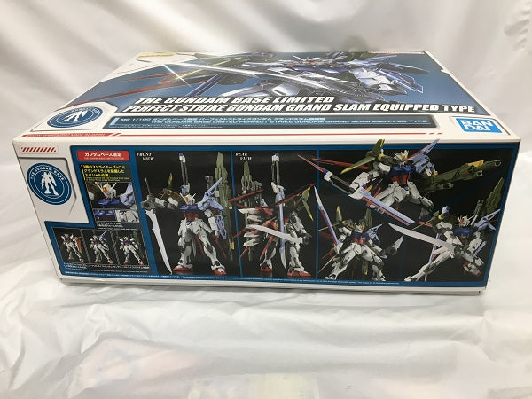 【中古】【未組立】1/100 MG パーフェクトストライクガンダム グランドスラム装備型 「機動戦士ガンダムSEED」 ガンダムベース限定[5063421]＜プラモデル＞（代引き不可）6558