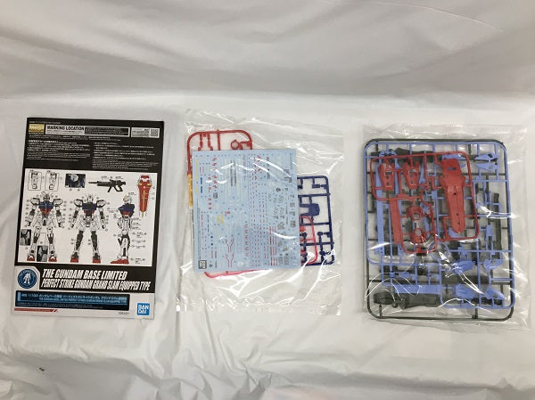 【中古】【未組立】1/100 MG パーフェクトストライクガンダム グランドスラム装備型 「機動戦士ガンダムSEED」 ガンダムベース限定[5063421]＜プラモデル＞（代引き不可）6558