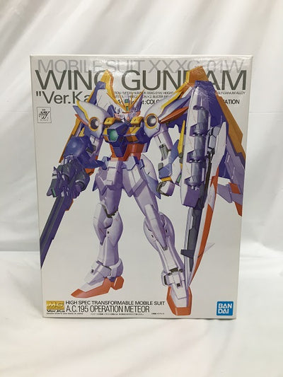 【中古】【未組立】1/100 MG XXXG-01W ウイングガンダム(Ver.Ka) 「新機動戦記ガンダムW」＜プラモデル＞（代引き...