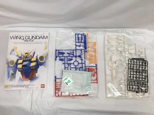 【中古】【未組立】1/100 MG XXXG-01W ウイングガンダム(Ver.Ka) 「新機動戦記ガンダムW」＜プラモデル＞（代引き不可）6558