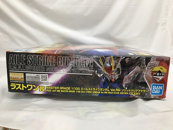 中古】【未組立】1/100 MG エールストライクガンダム Ver.RM ソリッドクリアアナザー 「一番くじ 機動戦士ガンダム ガンプラ