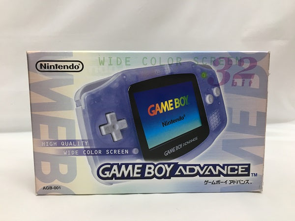 【中古】【開封品】ゲームボーイアドバンス本体 (ミルキーブルー)＜レトロゲーム＞（代引き不可）6558