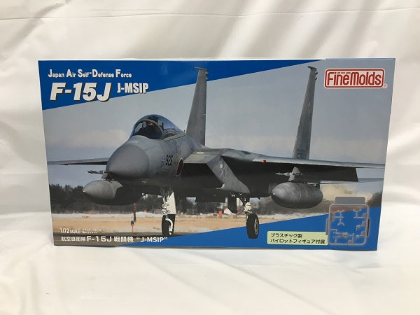 【中古】【未組立】1/72 航空自衛隊 F-15J 戦闘機 “J-MSIP” (※パイロット付)＜プラモデル＞（代引き不可）6558