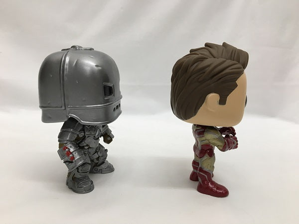 【中古】【開封品】【2種セット】POP! Marvel Series　#338　アイアンマン・マーク1　#529　アイアンマン・マーク85＜フィギュア＞（代引き不可）6558