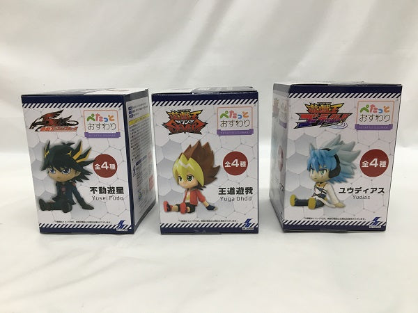 【中古】【未開封】【セット】「遊☆戯☆王」 ぺたっとおすわりフィギュア＜フィギュア＞（代引き不可）6558