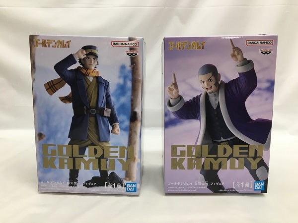 【中古】【未開封】【2点セット】「ゴールデンカムイ」 フィギュア　杉元佐一　白石由竹＜フィギュア＞（代引き不可）6558