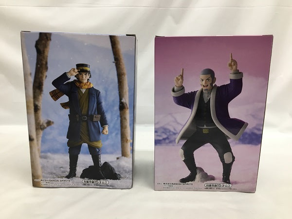 【中古】【未開封】【2点セット】「ゴールデンカムイ」 フィギュア　杉元佐一　白石由竹＜フィギュア＞（代引き不可）6558