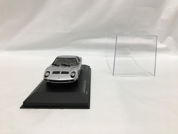 【中古】【開封品】1/43 Lamborghini Miura 1986(シルバー)＜コレクターズアイテム＞（代引き不可）6558