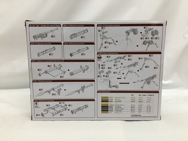 【中古】【未開封】1/35 現用ロシア軍 歩兵支援武器セット＜プラモデル＞（代引き不可）6558