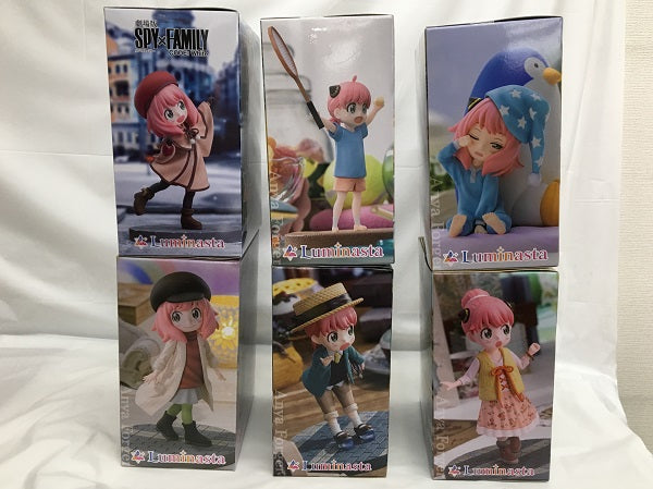 【中古】【未開封】【6種セット】「SPY×FAMILY」 Luminasta　アーニャ・フォージャー　フィギュア＜フィギュア＞（代引き不可）6558