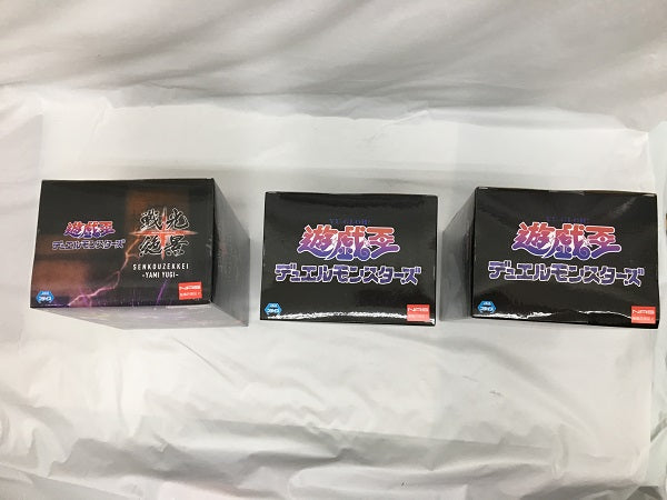 【中古】【未開封】【3点セット】遊戯王　フィギュア　「遊☆戯☆王デュエルモンスターズ」「戦光絶景」＜フィギュア＞（代引き不可）6558