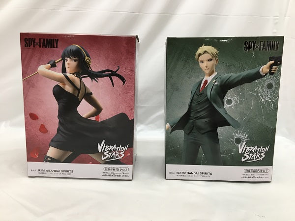 【中古】【2点セット】フィギュア 「SPY×FAMILY」 VIBRATION STARS ロイド・フォージャー/ヨル・フォージャー＜フィギュア＞（代引き不可）6558