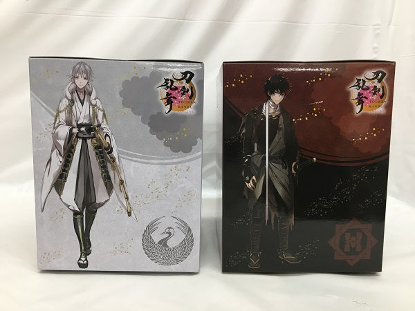 【中古】【未開封】【2点セット】「みんなのくじ 刀剣乱舞ONLINE 〜ぬーどるストッパーの陣 其ノ肆〜　ぬーどるストッパーフィギュア  A賞 鶴丸国永/ B賞 肥前忠広＜フィギュア＞（代引き不可）6558