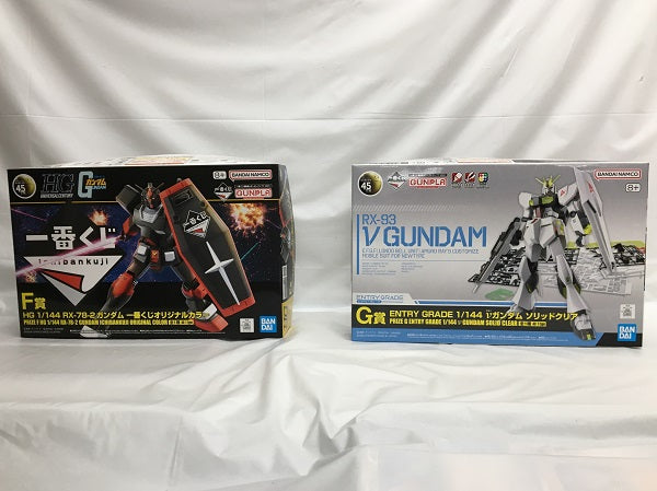 【中古】【未組立】【セット】「一番くじ 機動戦士ガンダム ガンプラ 2024」 F賞・G賞＜プラモデル＞（代引き不可）6558